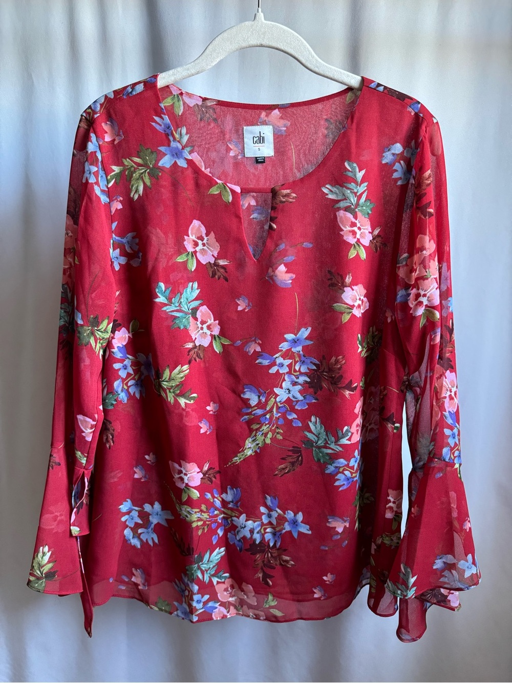 CAbi Devoted Blouse - Size Small